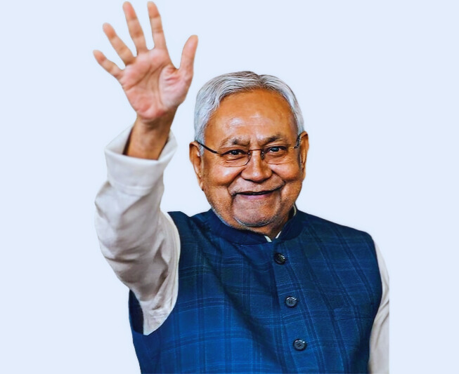 “बिहार चुनाव 2025 में NDA की ऐतिहासिक जीत को दर्शाती चुनाव परिणाम ग्राफिक छवि।”